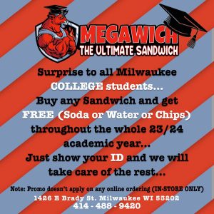 Megawich - The Ultimate Sandwich | Brady Street BID