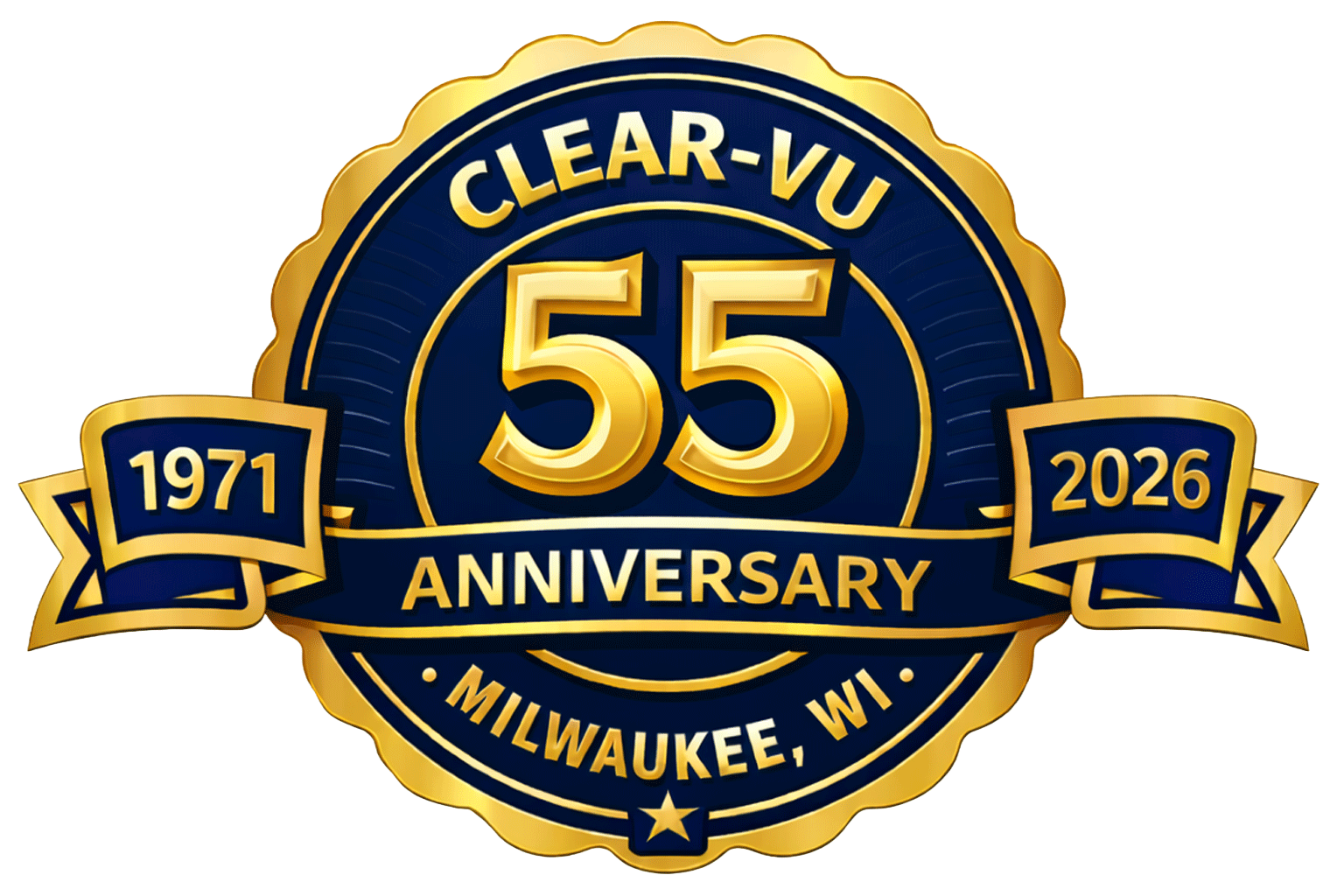 Clear-Vu 55 Anniversary Clear-Vu 55 Anniversary
